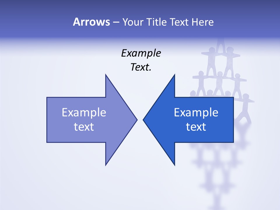 A Group Of People Standing On Top Of A Tower PowerPoint Template