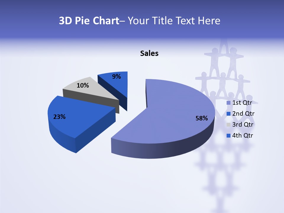 A Group Of People Standing On Top Of A Tower PowerPoint Template