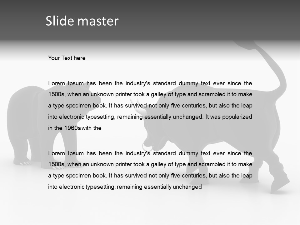 Tower Metropolis Korea PowerPoint Template