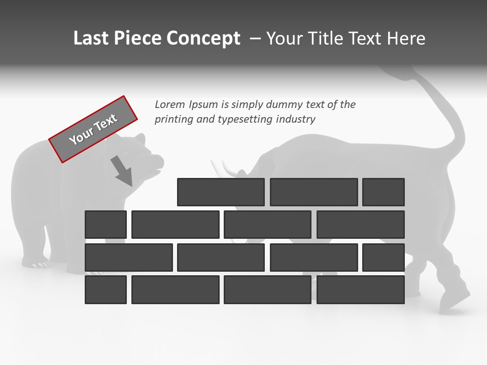 Tower Metropolis Korea PowerPoint Template