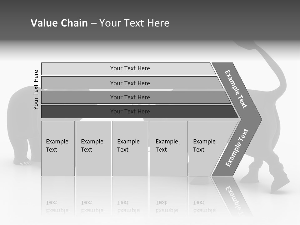 Tower Metropolis Korea PowerPoint Template