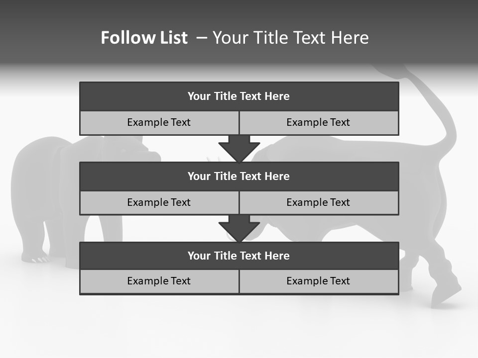 Tower Metropolis Korea PowerPoint Template
