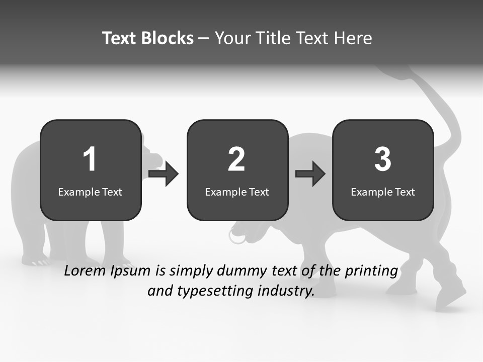 Tower Metropolis Korea PowerPoint Template