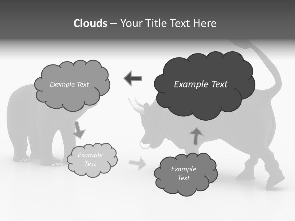 Tower Metropolis Korea PowerPoint Template