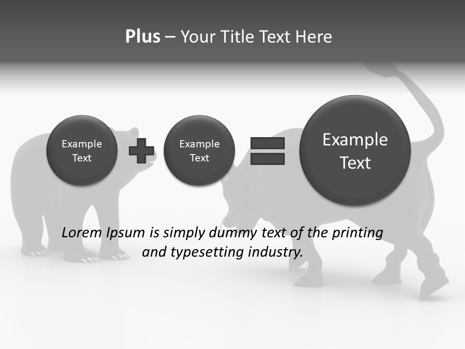 Tower Metropolis Korea PowerPoint Template