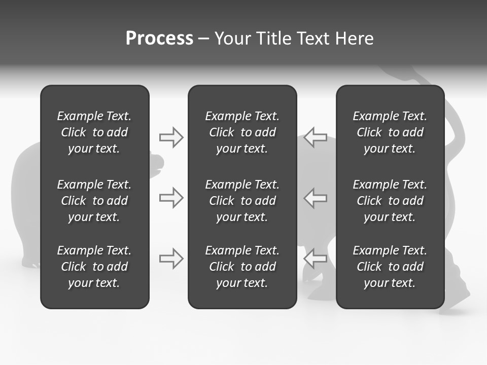 Tower Metropolis Korea PowerPoint Template