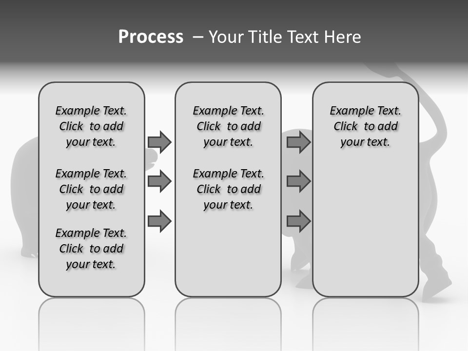 Tower Metropolis Korea PowerPoint Template
