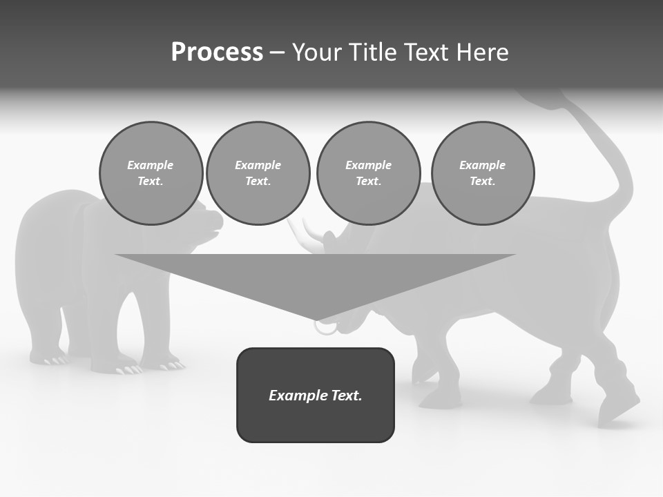 Tower Metropolis Korea PowerPoint Template