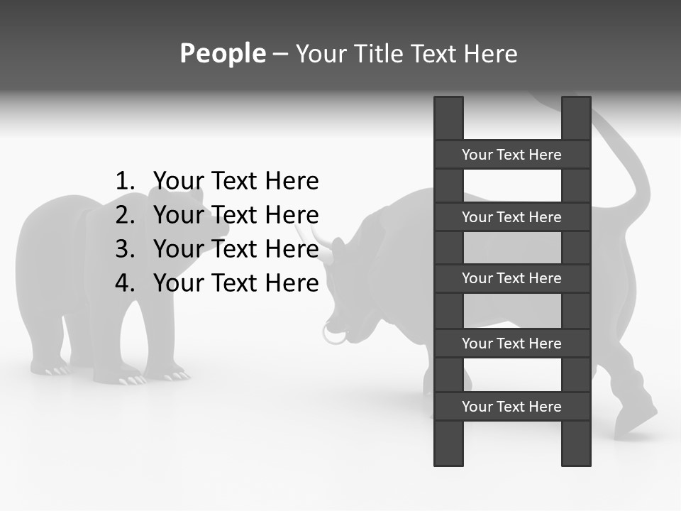 Tower Metropolis Korea PowerPoint Template