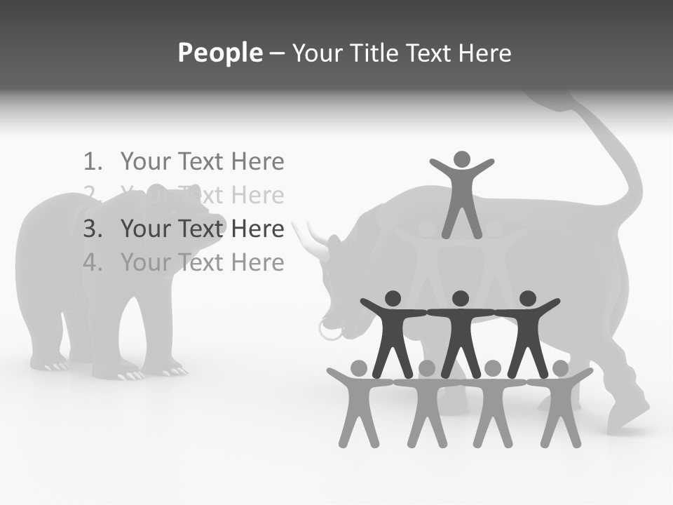 Tower Metropolis Korea PowerPoint Template