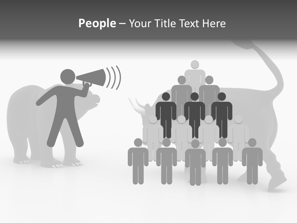 Tower Metropolis Korea PowerPoint Template