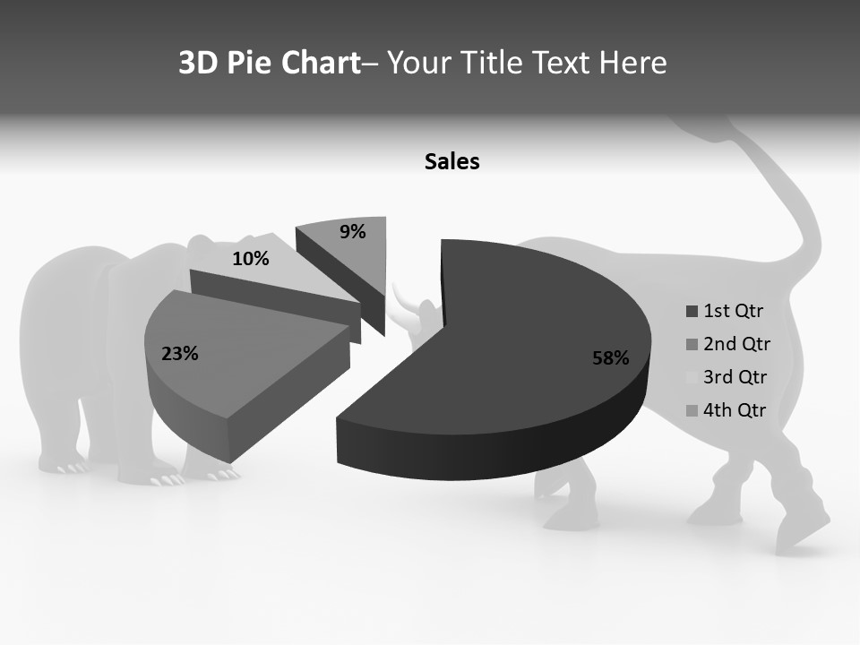 Tower Metropolis Korea PowerPoint Template
