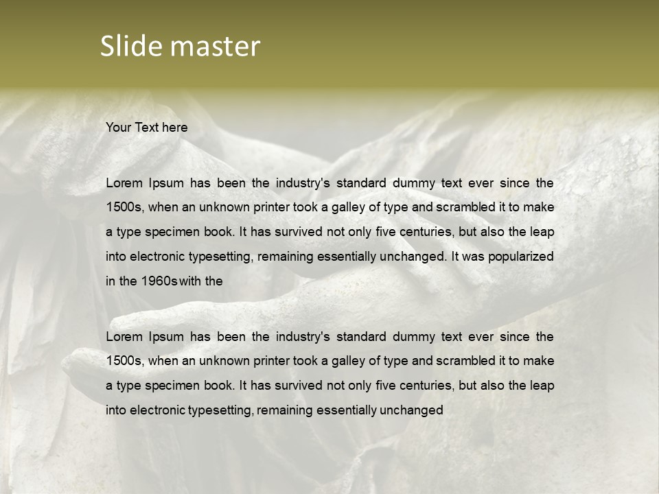 Movement Assistant Charitable PowerPoint Template