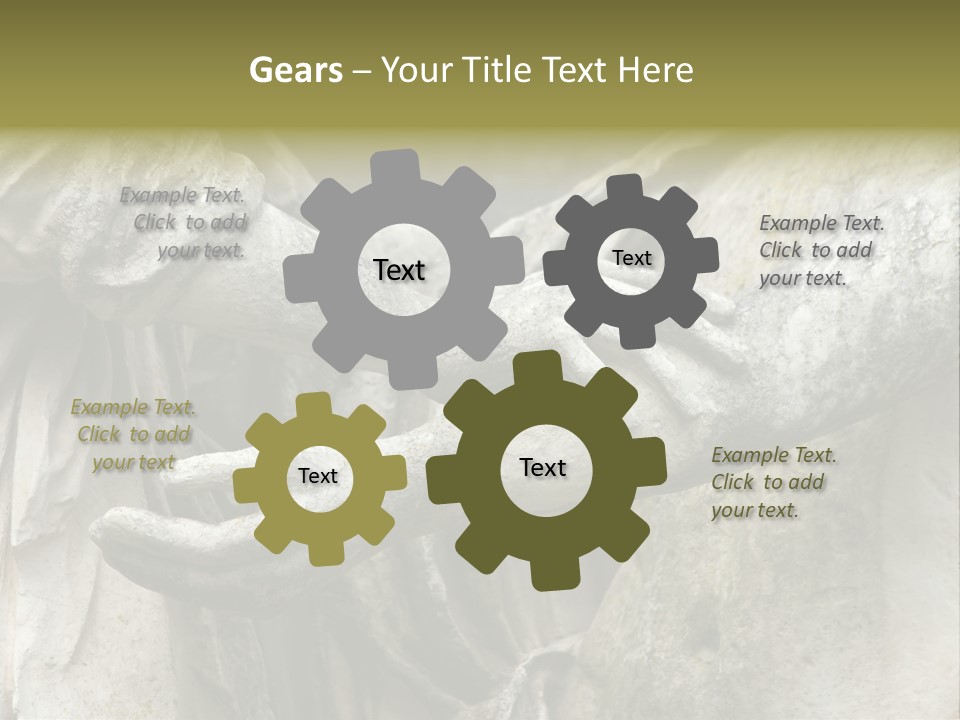 Movement Assistant Charitable PowerPoint Template