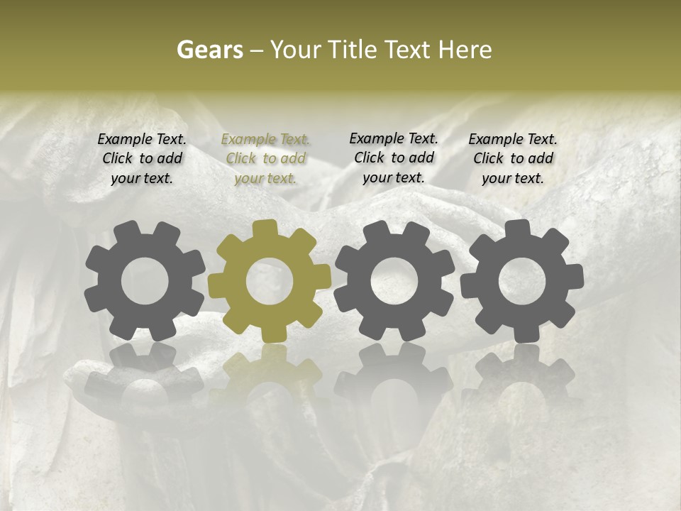 Movement Assistant Charitable PowerPoint Template