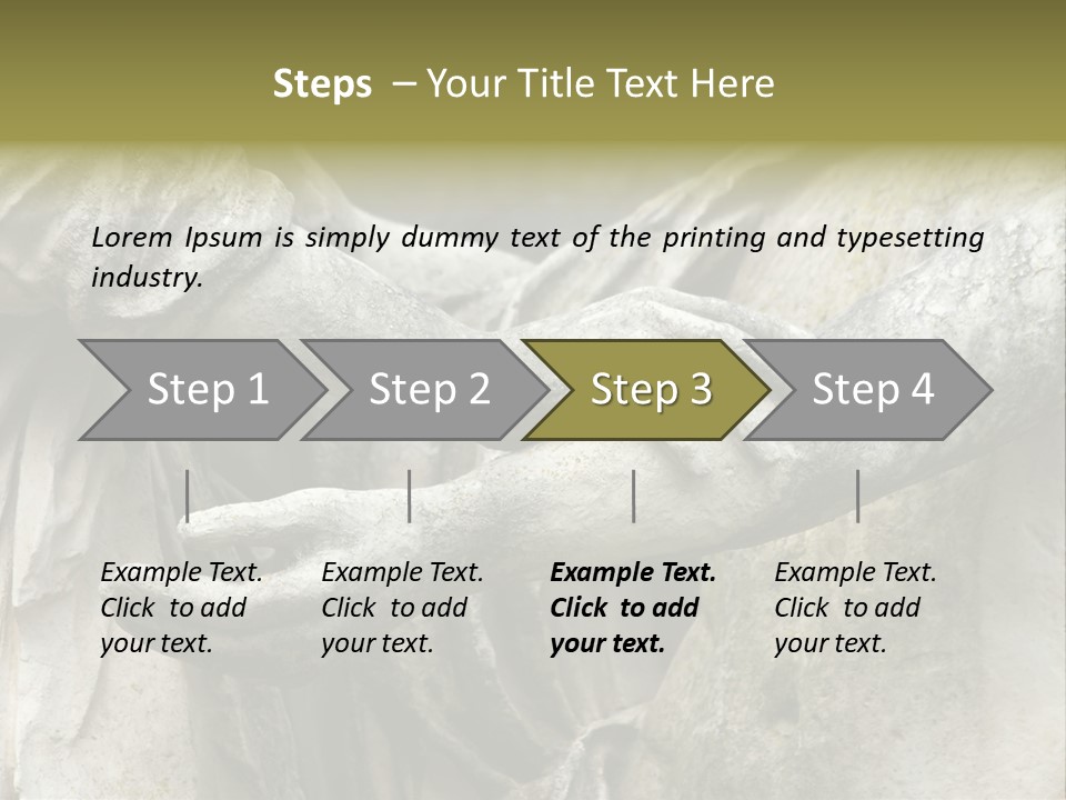Movement Assistant Charitable PowerPoint Template