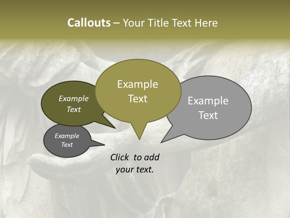 Movement Assistant Charitable PowerPoint Template