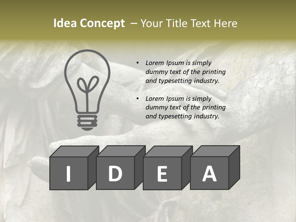 Movement Assistant Charitable PowerPoint Template