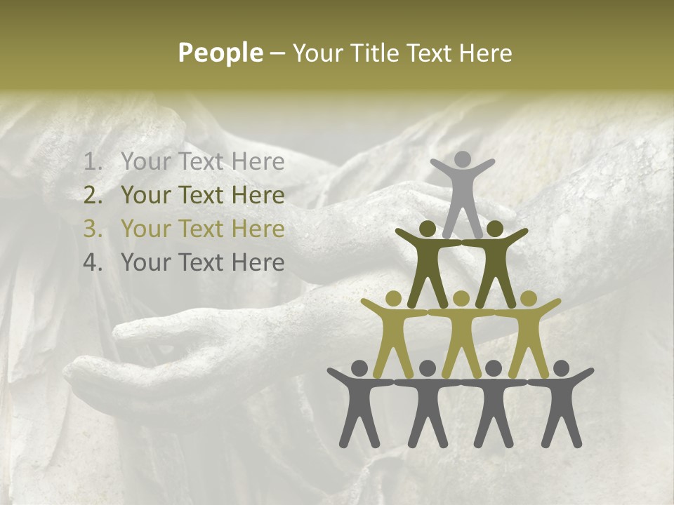 Movement Assistant Charitable PowerPoint Template