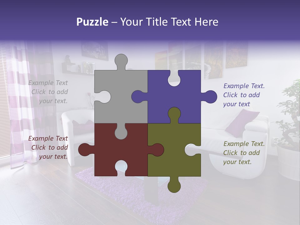 Purple Modern Glassy PowerPoint Template