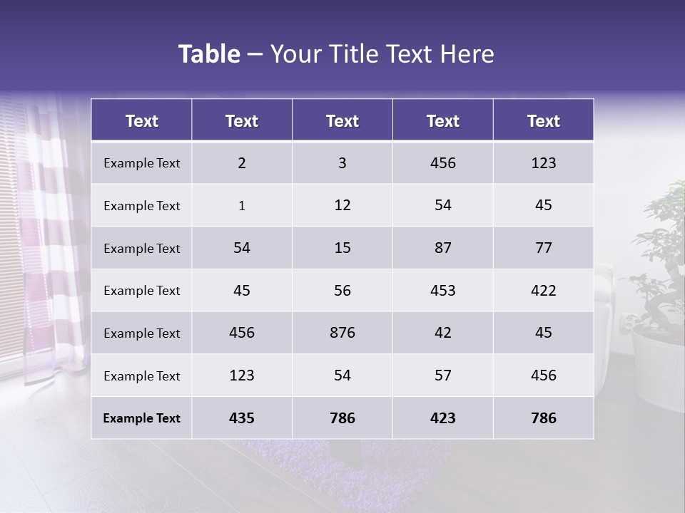Purple Modern Glassy PowerPoint Template