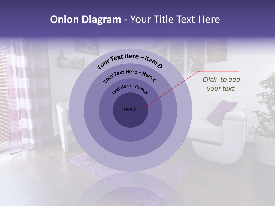 Purple Modern Glassy PowerPoint Template