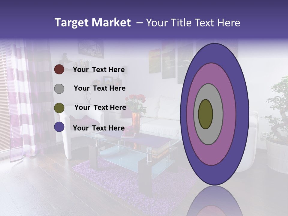 Purple Modern Glassy PowerPoint Template