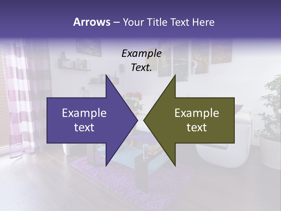 Purple Modern Glassy PowerPoint Template