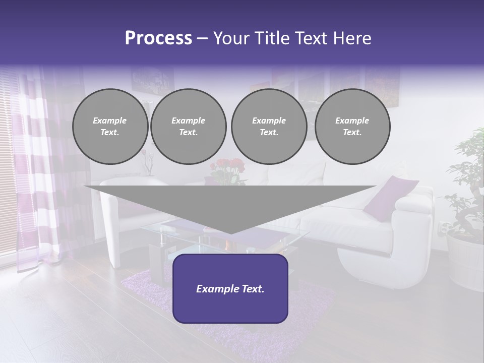 Purple Modern Glassy PowerPoint Template