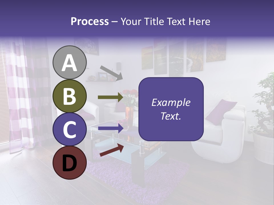 Purple Modern Glassy PowerPoint Template