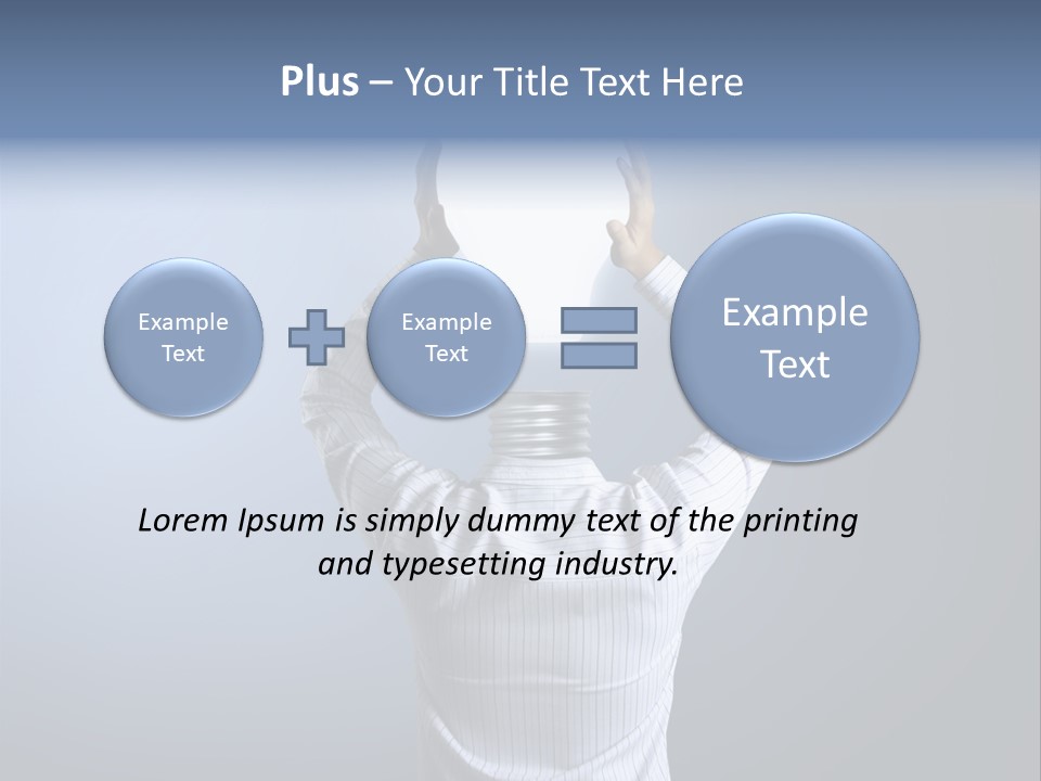 Intelligence Bulb Electricity PowerPoint Template