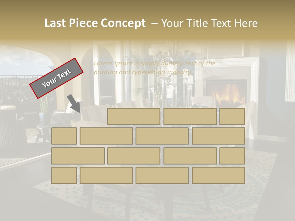 Inside Of Design Chairs PowerPoint Template