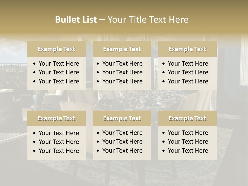 Inside Of Design Chairs PowerPoint Template
