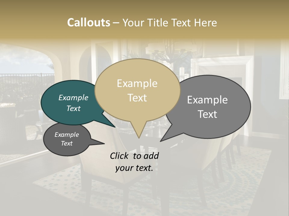 Inside Of Design Chairs PowerPoint Template