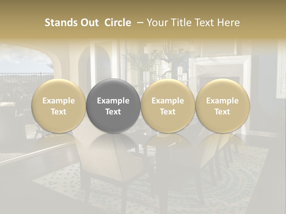 Inside Of Design Chairs PowerPoint Template