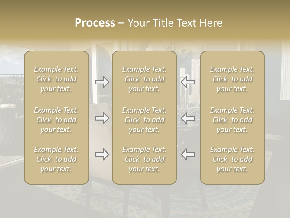 Inside Of Design Chairs PowerPoint Template