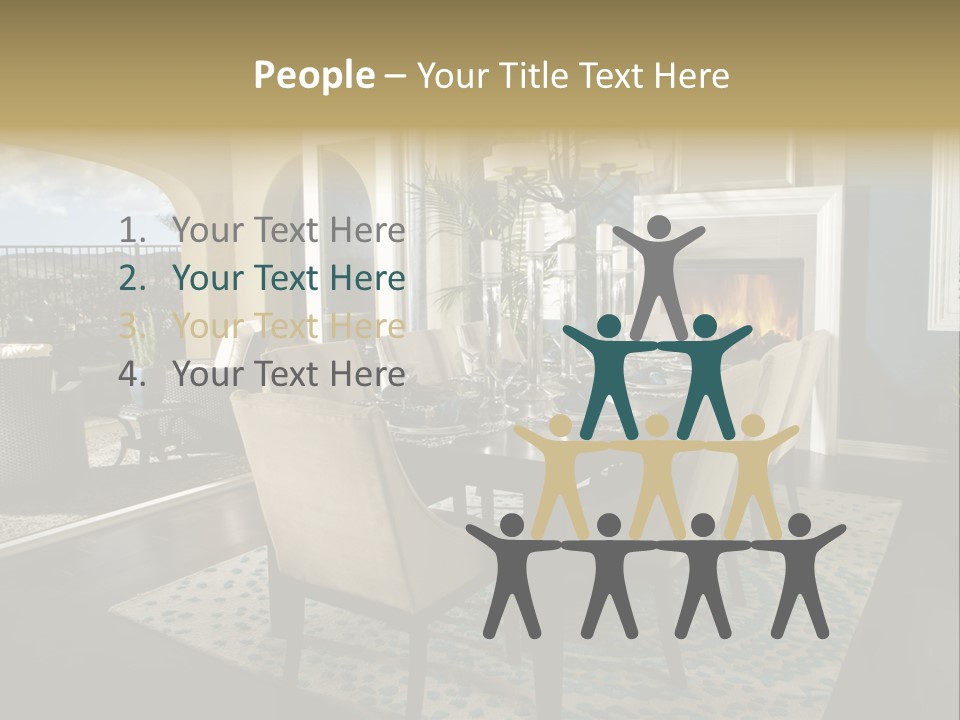 Inside Of Design Chairs PowerPoint Template