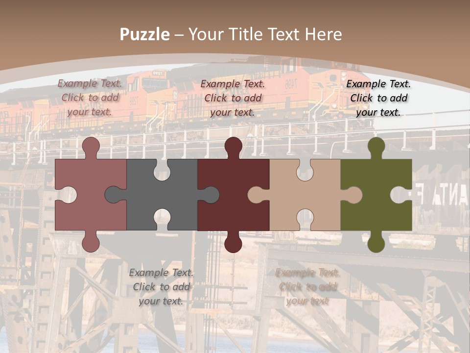 Bnsf Diesel Rail PowerPoint Template