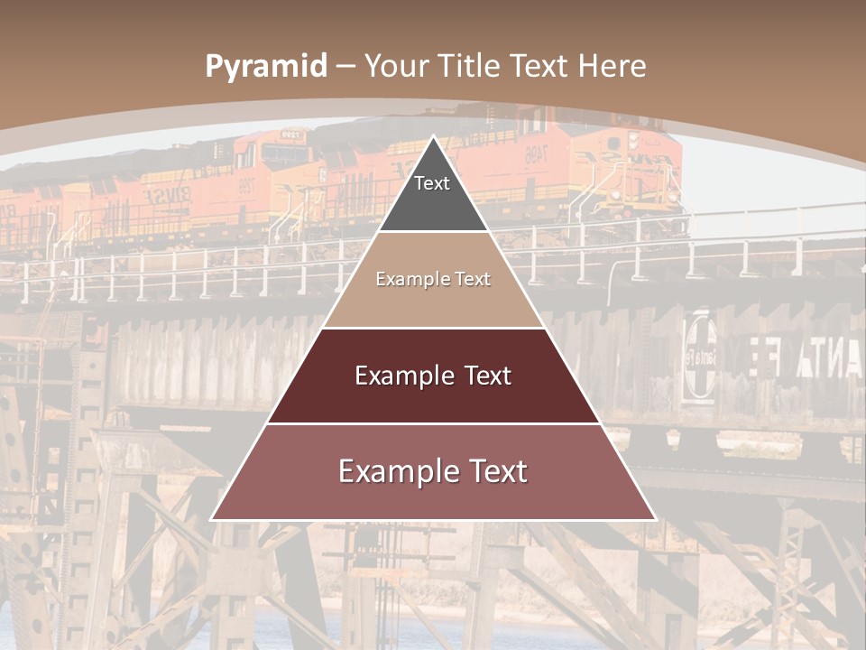 Bnsf Diesel Rail PowerPoint Template