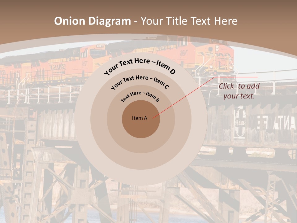 Bnsf Diesel Rail PowerPoint Template