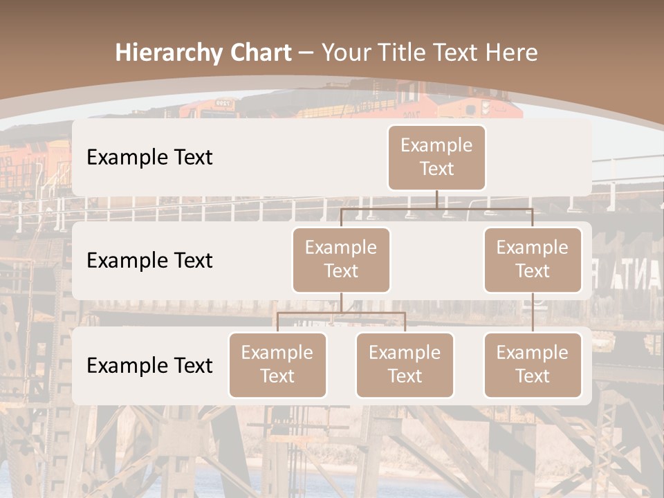 Bnsf Diesel Rail PowerPoint Template