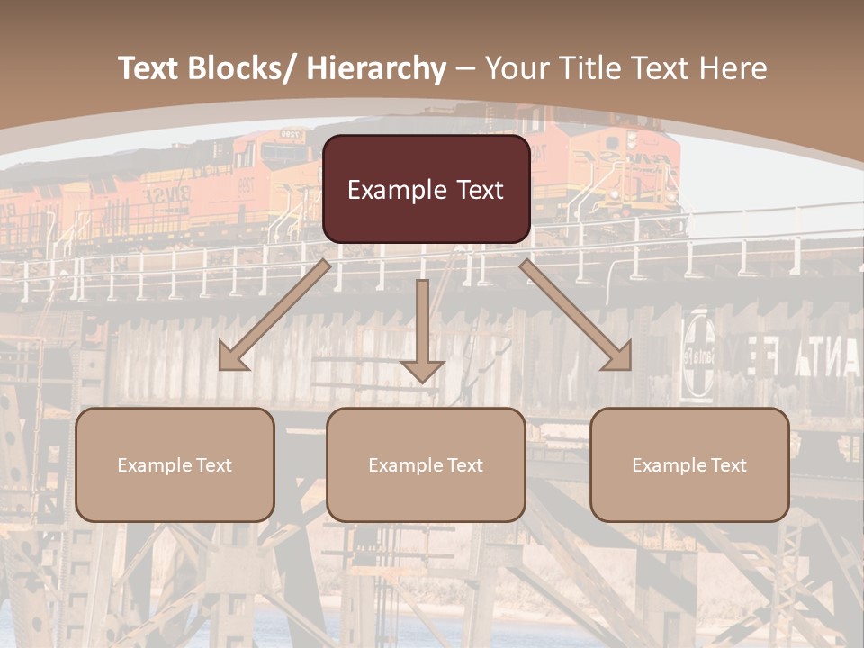 Bnsf Diesel Rail PowerPoint Template