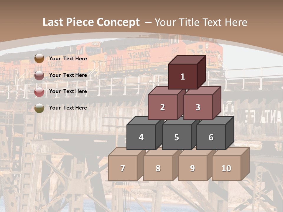 Bnsf Diesel Rail PowerPoint Template