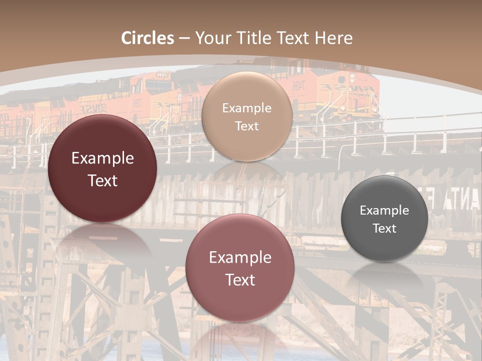 Bnsf Diesel Rail PowerPoint Template