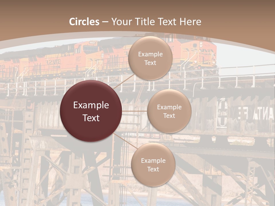 Bnsf Diesel Rail PowerPoint Template