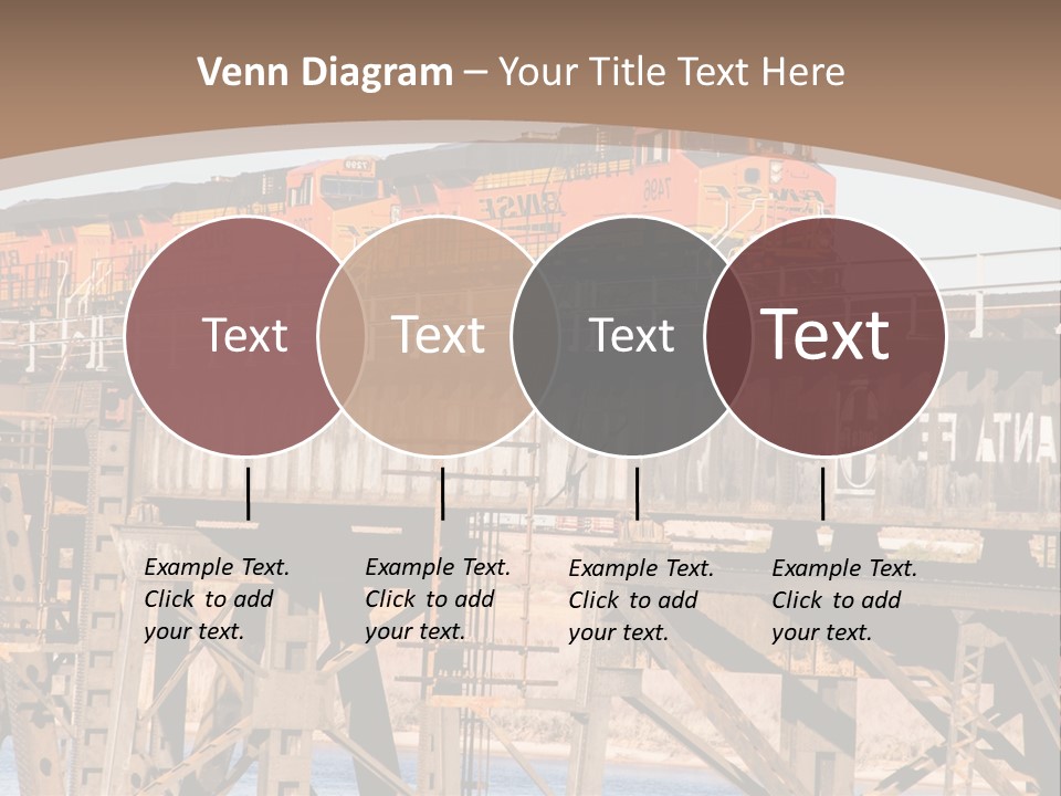 Bnsf Diesel Rail PowerPoint Template