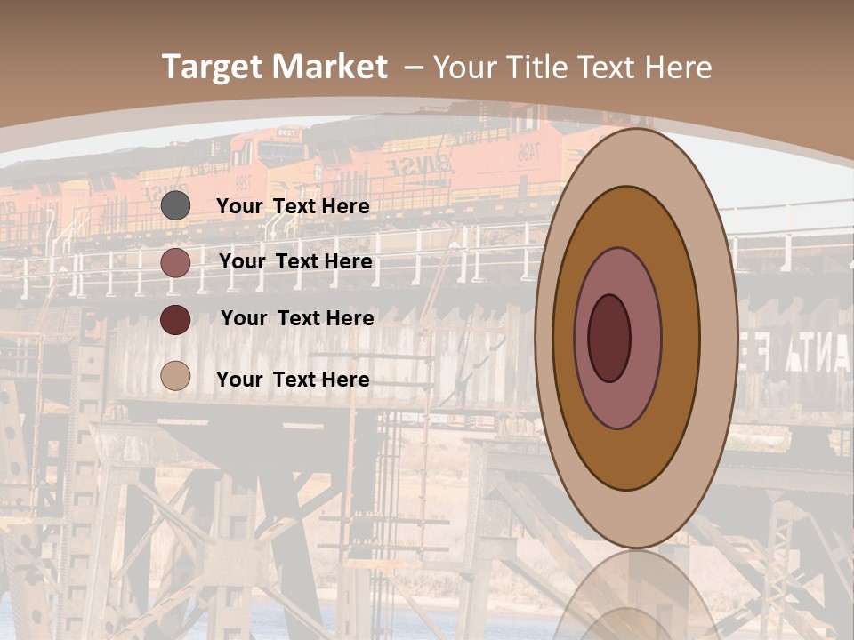 Bnsf Diesel Rail PowerPoint Template