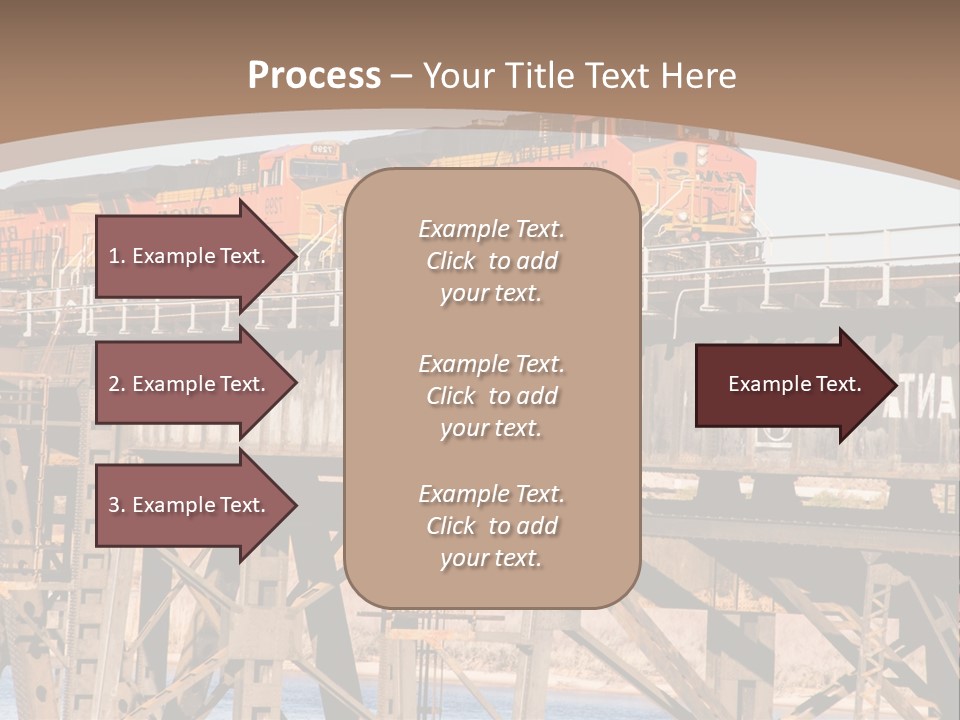 Bnsf Diesel Rail PowerPoint Template