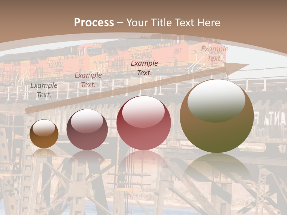Bnsf Diesel Rail PowerPoint Template