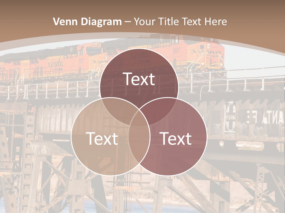 Bnsf Diesel Rail PowerPoint Template